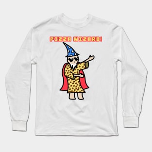 Pizza Wizard! Long Sleeve T-Shirt